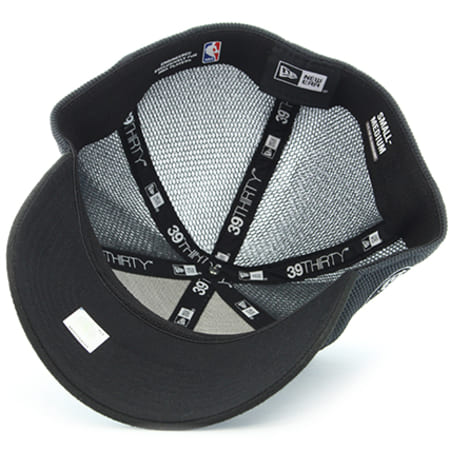 New Era - Casquette Fitted Brooklyn Nets Gris Anthracite Noir