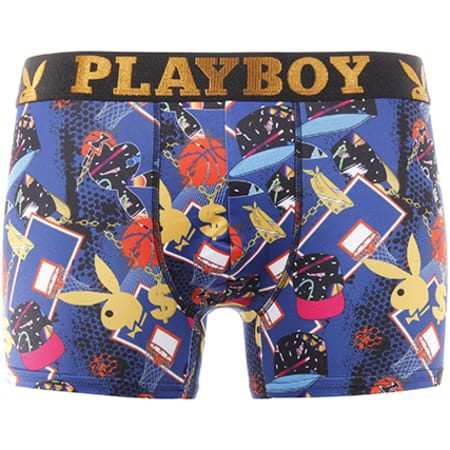Playboy - Boxer Harlem Legend 40H042 Bleu Marine