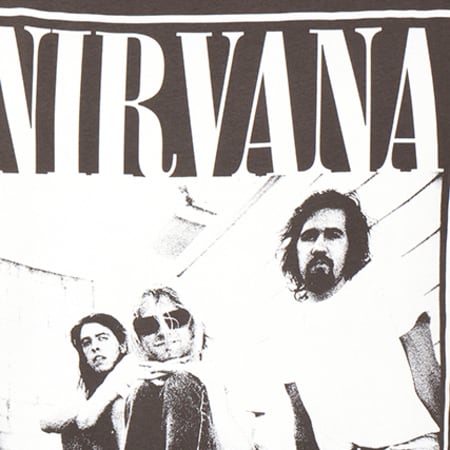 Classic Series - Tee Shirt Nirvana Group Shot Gris Anthracite 