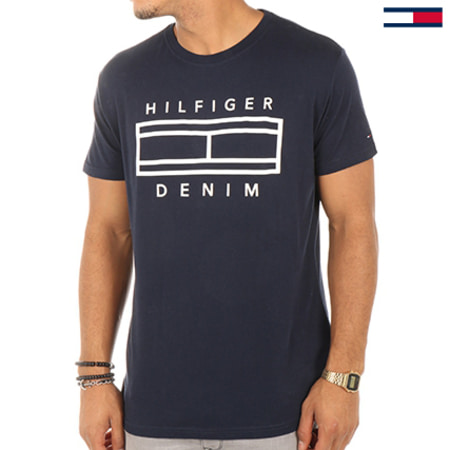 Tommy Hilfiger - Tee Shirt Basic 2791 Bleu Marine 