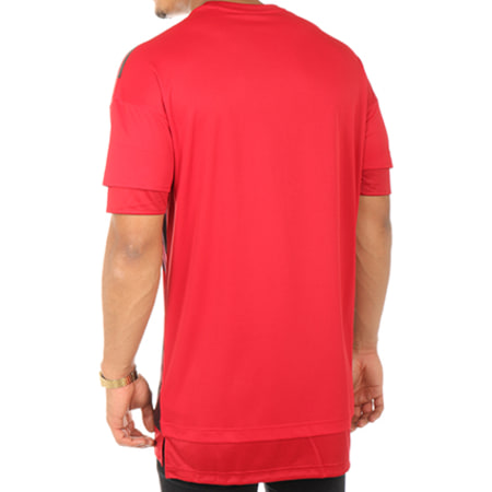 Adidas Performance - Tee Shirt Oversize AC Milan BS2561 Rouge Noir