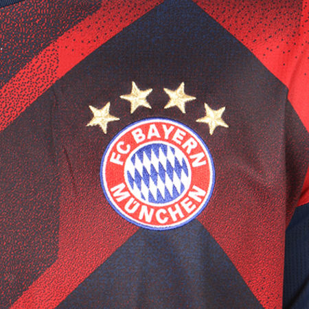 Adidas Performance - Tee Shirt Oversize FC Bayern Munich BS2586 Bleu Marine Rouge