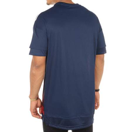 Adidas Sportswear - Tee Shirt Oversize FC Bayern Munich BS2586 Bleu Marine Rouge