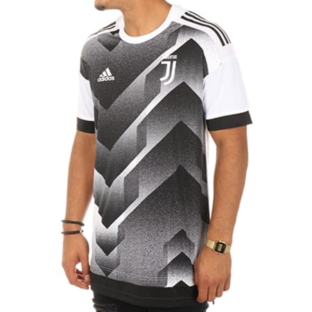 Adidas Performance - Tee Shirt Oversize Juventus FC BS2600 Noir Blanc