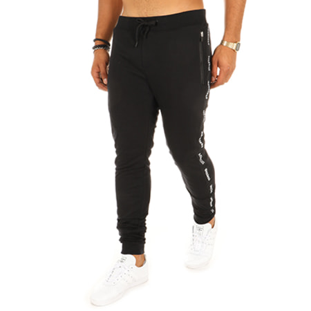 Only And Sons - Pantalon Jogging Colter Printed Noir