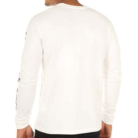 US Polo ASSN - Tee Shirt Manches Longues Logo Blanc