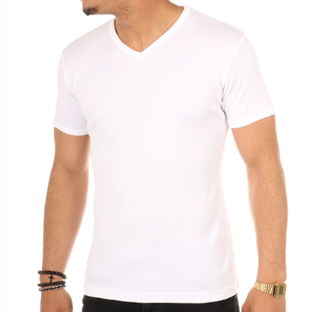 Crossby - Tee Shirt Fit B Blanc