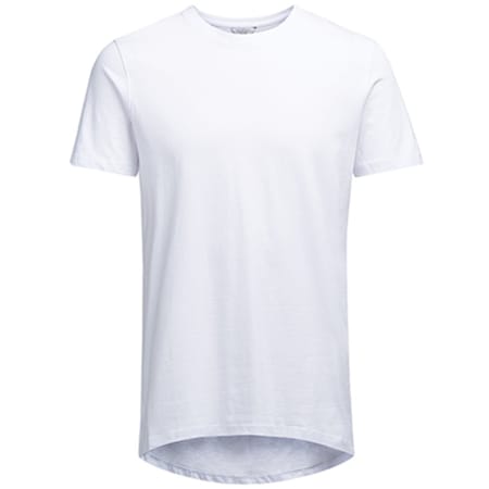 Jack And Jones - Tee Shirt Oversize Replica Blanc