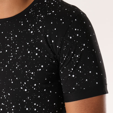 LBO - Tee Shirt Oversize 183 Noir Speckle