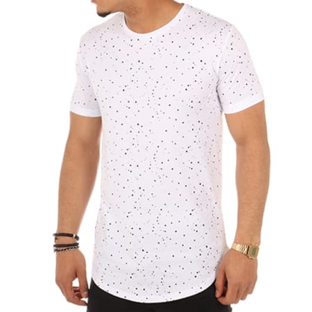 LBO - Tee Shirt Oversize 184 Blanc Speckle