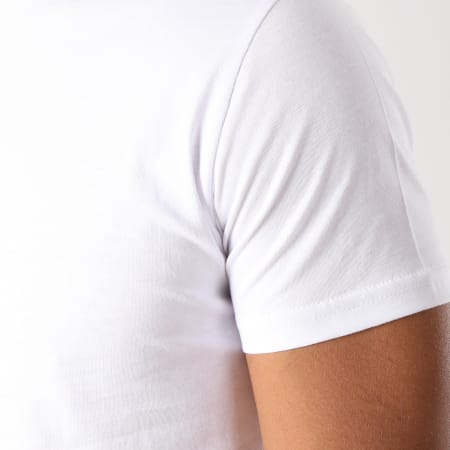 LBO - Tee Shirt Oversize Zip 115 Blanc