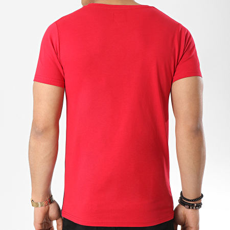 LBO - Camiseta Bolsillo 118 Azul Blanco Rojo