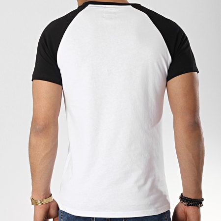 LBO - Tee Shirt Raglan 92 Noir Blanc
