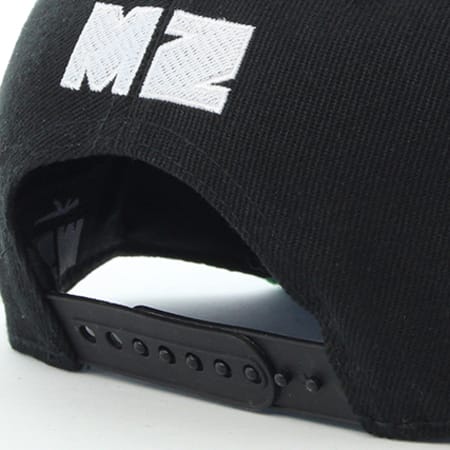 MZ - Casquette Snapback Fumer Noir