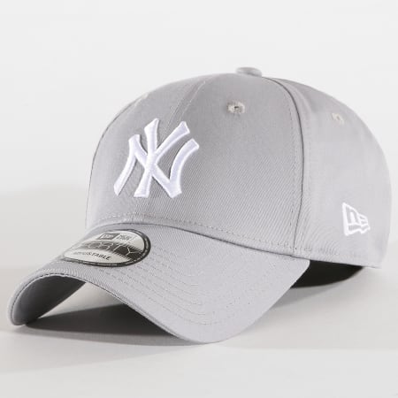 New Era - Casquette 9Forty League Basic New York Yankees Gris Blanc