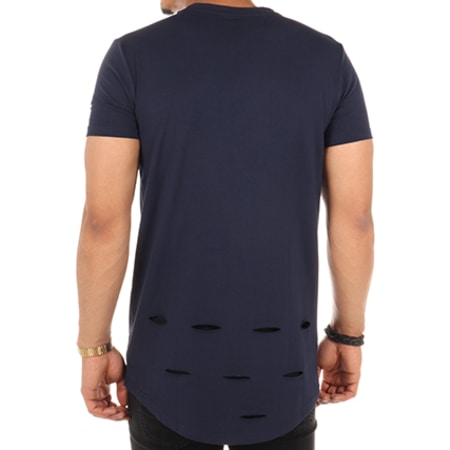 Project X Paris - Tee Shirt Oversize 885517 Bleu Marine