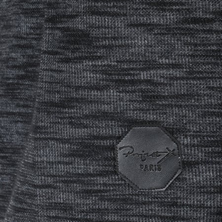 Project X Paris - Tee Shirt Oversize 88151106-C Gris Anthracite