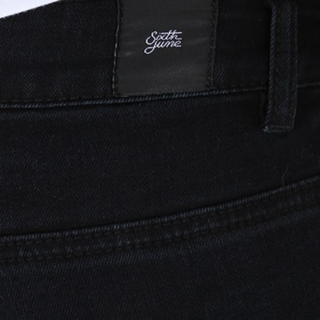 Sixth June - Jeans skinny Destroy 1404-254KD Nero
