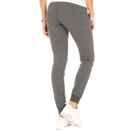 Pantalon Jogging Femme Orange Label Skinny Gris Anthracite Chine