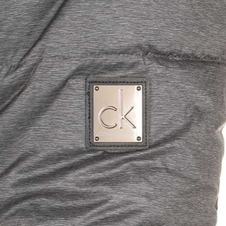 Calvin Klein - Doudoune Osnowc MM Gris Anthracite Noir