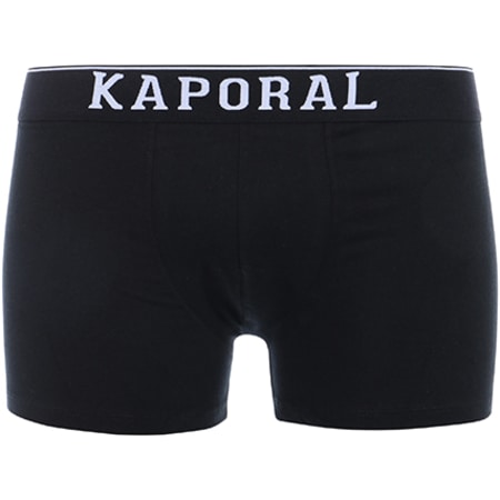 Kaporal - Lot De 3 Boxers Quad Noir