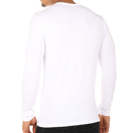 Kaporal - Tee Shirt Manches Longues Ponio Blanc