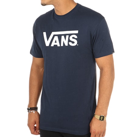 Vans - Tee Shirt Classic Bleu Marine