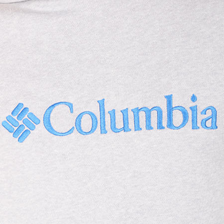 Columbia - Sweat Capuche Basic Logo  Gris Chiné 