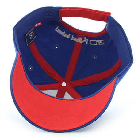 Foot - Casquette Fitted Mesh Lifestyle Federation Française Football Bleu Marine