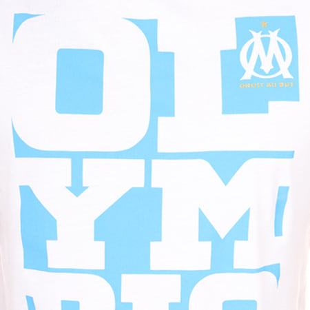 Foot - Tee Shirt Olympique Blanc 