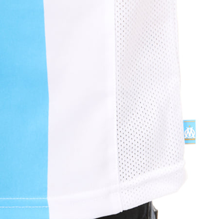Foot - Tee Shirt M17017 Blanc Bleu