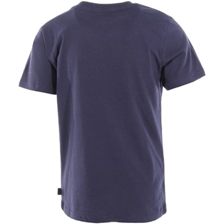 Foot - Tee Shirt Enfant Big Logo Bleu Marine