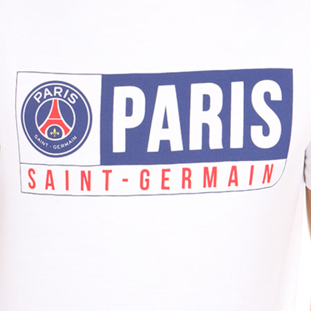 Foot - Tee Shirt Paris Saint Germain Blanc