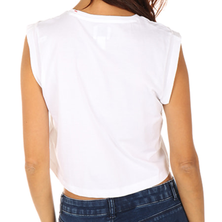 Guess - Tee Shirt Femme O74I17-I3Z07 Blanc 