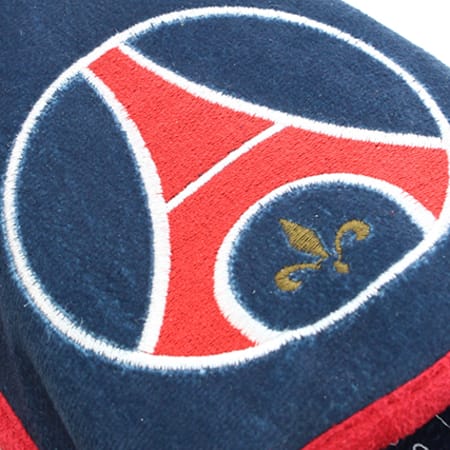 Foot - Chaussons Logo Bleu Marine Rouge