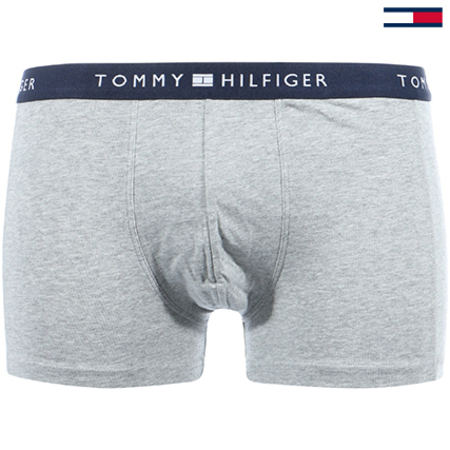 Tommy Hilfiger - Boxer Cotton Stretch Gris Chiné