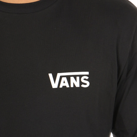 Vans - Tee Shirt Manches Longues Worlds Noir