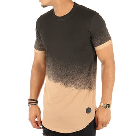 Project X Paris - Tee Shirt Oversize 88171150 Camel Noir
