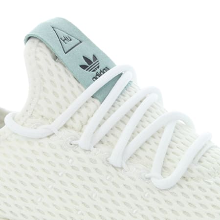 Adidas Originals - Baskets Femme Tennis HU Pharrell Williams CP8878 Footwear White Linear Green  