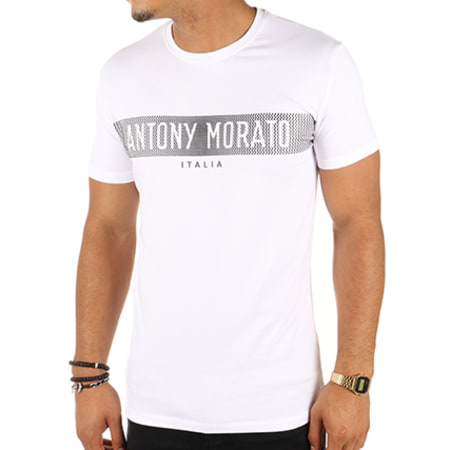 Antony Morato - Tee Shirt MMKS01089 Blanc