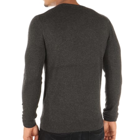 Antony Morato - Pull MMSW00678 Gris Anthracite Chiné