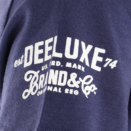 Deeluxe - Tee Shirt Enfant Write Bleu Marine