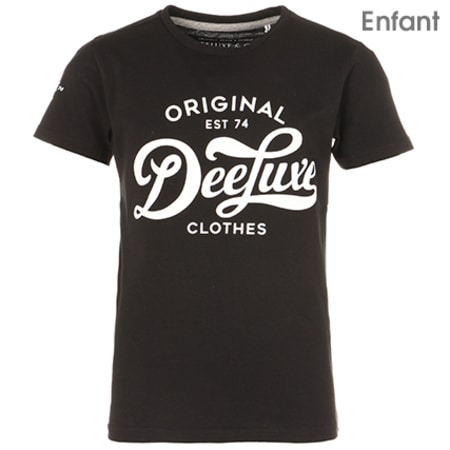 Deeluxe - Tee Shirt Enfant Reaser Noir 