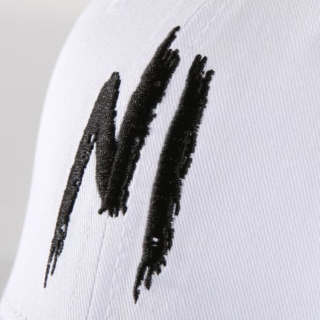 NI by Ninho - Casquette Logo Blanc Noir