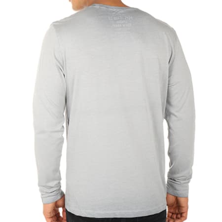 Pepe Jeans - Tee Shirt Manches Longues West Sir II Gris Clair