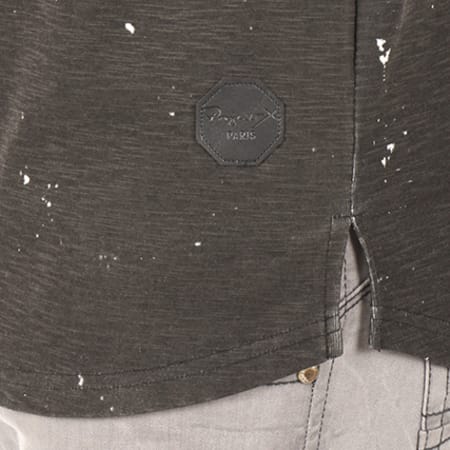 Project X Paris - Tee Shirt Manches Longues Oversize 88172267 Noir Blanc
