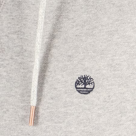 Timberland - Sweat Capuche Exetr Gris Clair Chiné