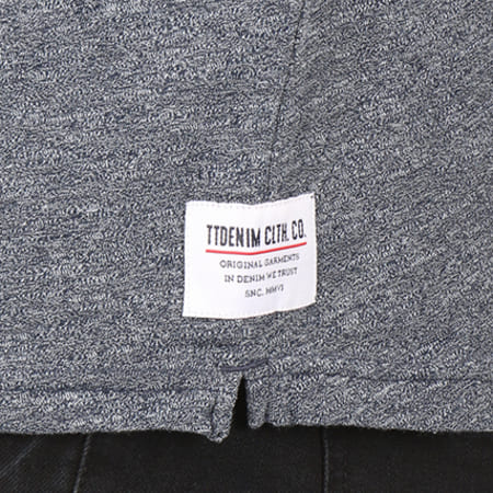 Tom Tailor - Tee Shirt 1038246-09-12 Bleu Marine Chiné