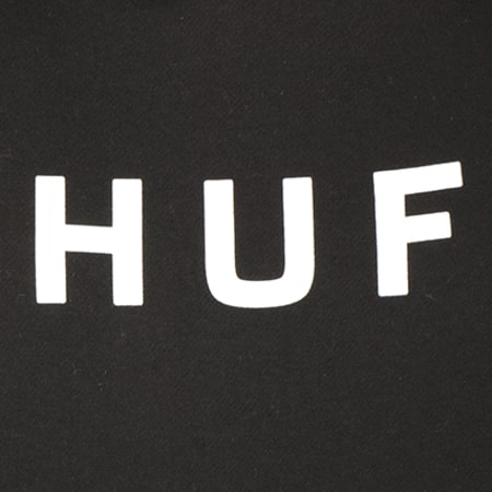 HUF - Sweat Capuche Original Logo Noir