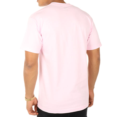 HUF - Tee Shirt Outline Box Logo Rose